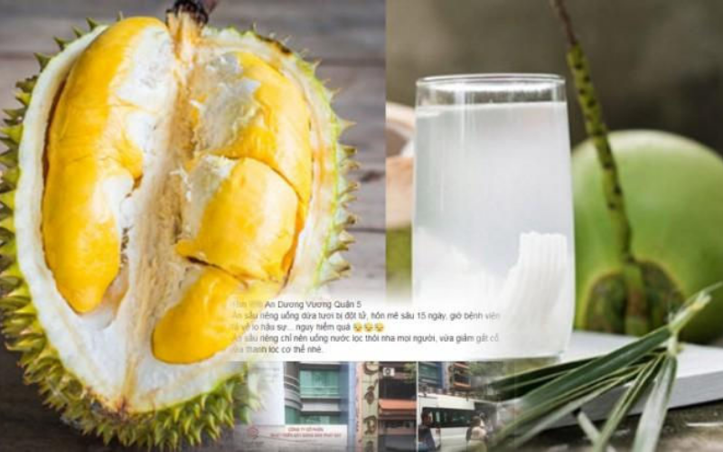 Thực Hư Việc Ăn Sầu Riêng Và Uống Nước Dừa Có Thể Làm Bạn Tử Vong