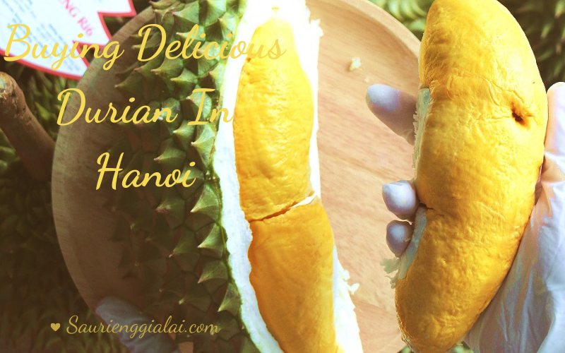 Buying Delicious Durian In Hanoi